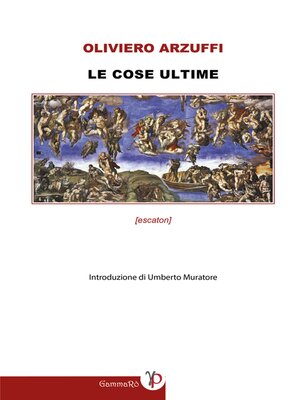 cover image of Le cose ultime